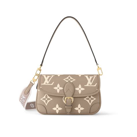 louis vuitton diane monogram empreinte